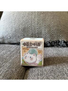 cute cat figure crystal blind box